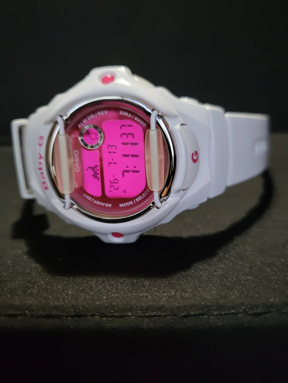 Casio Baby-G BG-169R White & Pink Digital Watch